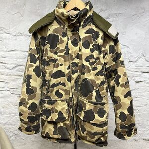 VTG COLUMBIA GoreTex Thinsulate Frogskin Camo Hunting Jacket Coat Made in USA